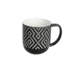 Danny-Home-400ml-Ceramic-Patterned-Design-Black-Mug Danny home 400ml ceramic patterned design black mug