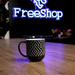 Danny-Home-400ml-Ceramic-Patterned-Design-Black-Mug1 Danny home 400ml ceramic patterned design black mug1