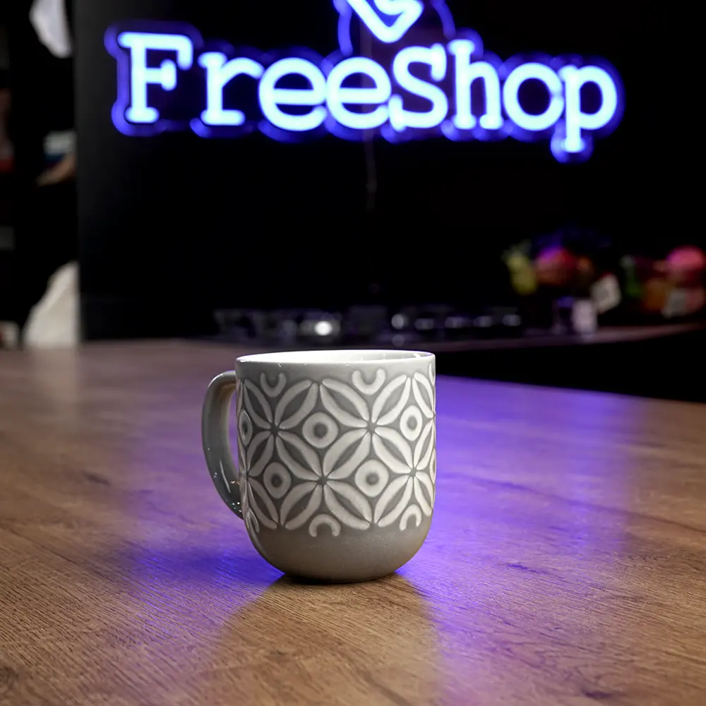 Danny-Home-400ml-Ceramic-Patterned-Design-Light-Grey-Mug1 Danny home 400ml ceramic patterned design light grey mug1