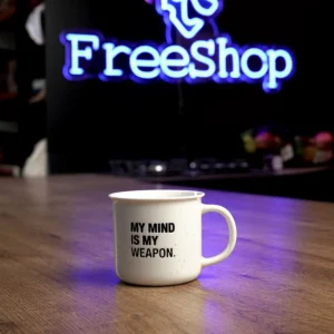 Danny home ceramic 350ml white mug1