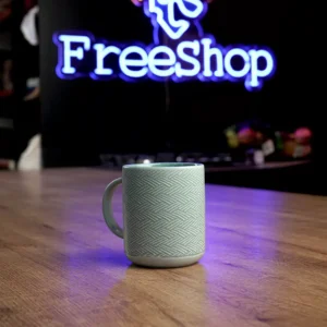 Danny home ceramic 450ml turquoise mug1