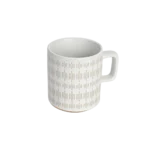 Danny home ceramic white & beige mug