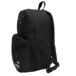 Exsport 2526150 black 2 zippers backpack1