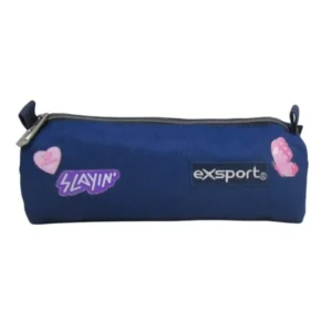 Exsport 2526154 navy blue 1 zipper pencil case