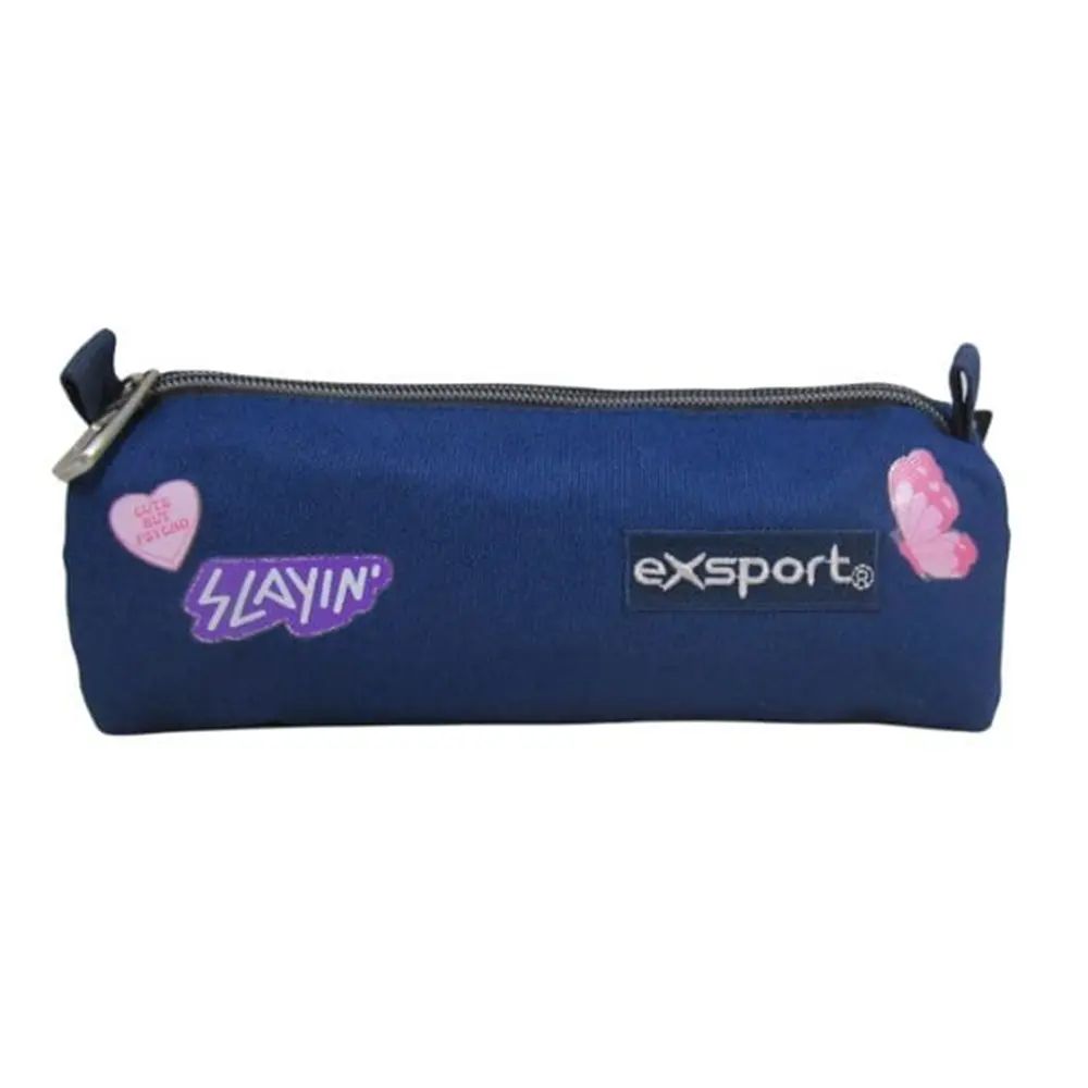Exsport 2526154 navy blue 1 zipper pencil case