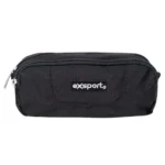 Exsport 2526208 black 2 zippers pencil case