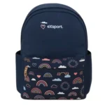 Exsport 2526251 sky design 2 zippers denim backpack