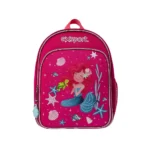 Exsport 2526323 meramid design 2 zippers small kids fuchsia backpack