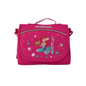 Exsport 2526325 meramid design 1 zippers kids fuchsia lunch bag
