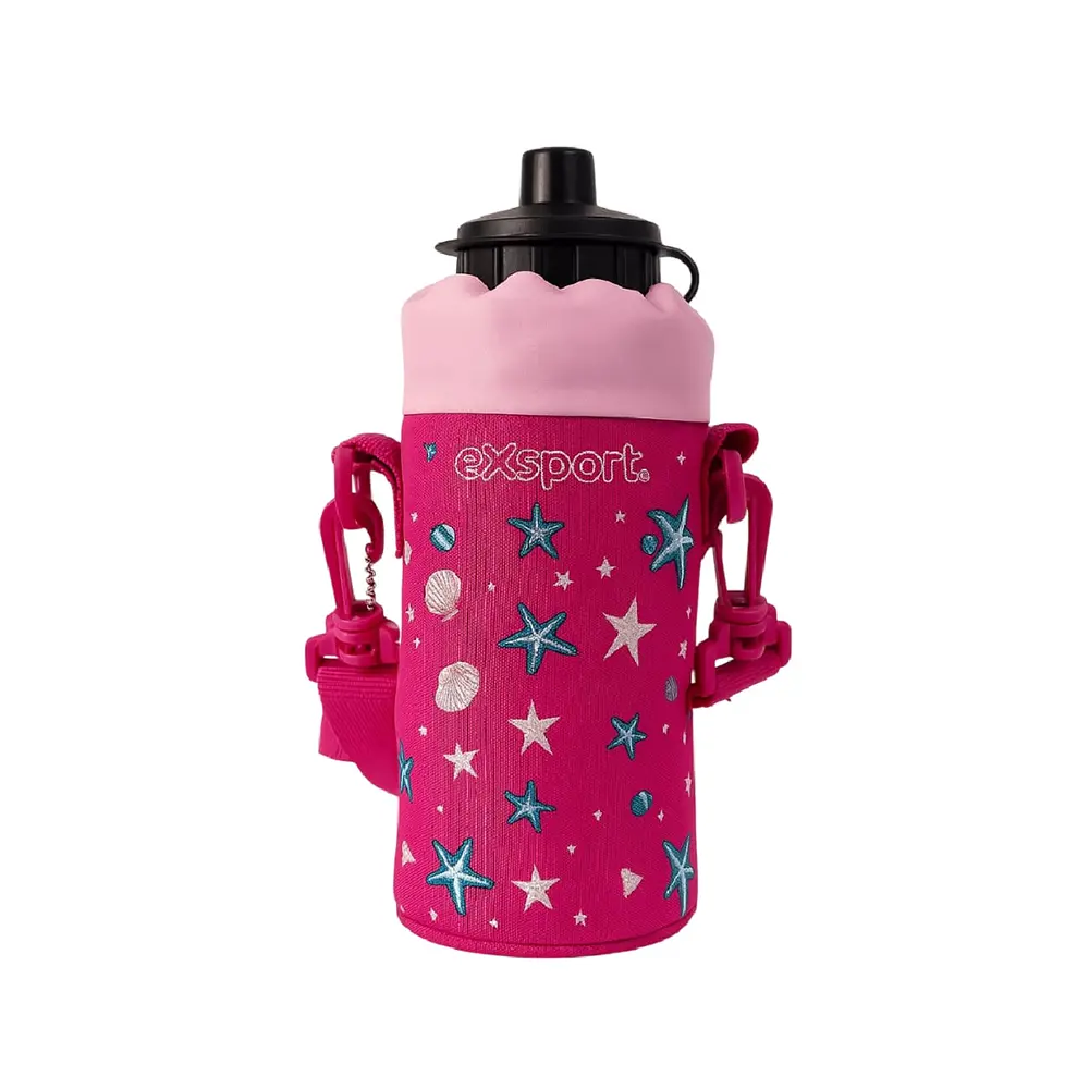 Exsport-2526326-Kids-Water-Bottle-with-Meramid-Design-Fuchsia-Case Exsport 2526326 kids water bottle with meramid design fuchsia case