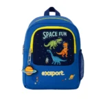 Exsport 2526333 dinosaur design 2 zippers small kids backpack