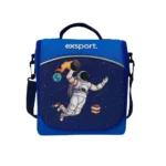 Exsport 2526345 spaceman design 1 zippers kids lunch bag