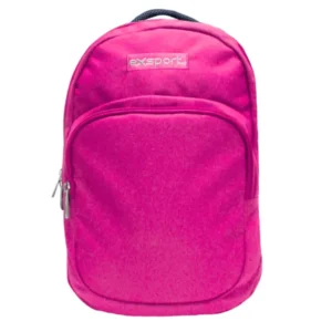 Exsport 2526502 fuchsia 4 zippers backpack