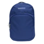 Exsport 2526502 navy blue 4 zippers backpack