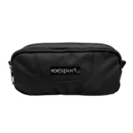 Exsport 2526507 black 2 zippers pencil case