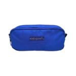 Exsport 2526507 blue 2 zippers pencil case