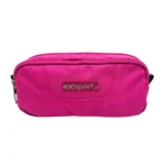 Exsport 2526507 fuchsia 2 zippers pencil case
