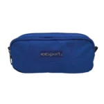 Exsport 2526507 navy blue 2 zippers pencil case