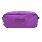 Exsport 2526507 purple 2 zippers pencil case