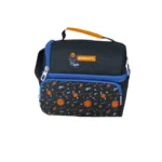 Exsport 2526566 basketball design 2 zippers lunch bag