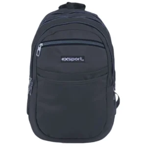 Exsport 2526571 dark grey 4 zippers detachable 2in1 backpack