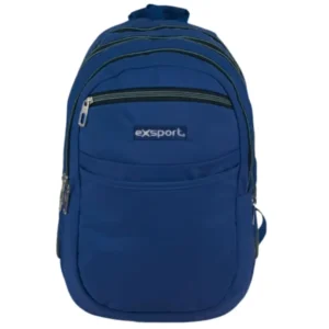Exsport 2526571 navy blue 4 zippers detachable 2in1 backpack