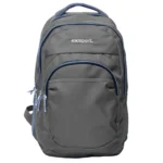 Exsport 2526572 dark grey 4 zippers backpack