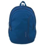 Exsport 2526573 navy blue 3 zippers backpack