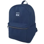 Exsport 2526574 navy blue 2 zippers backpack