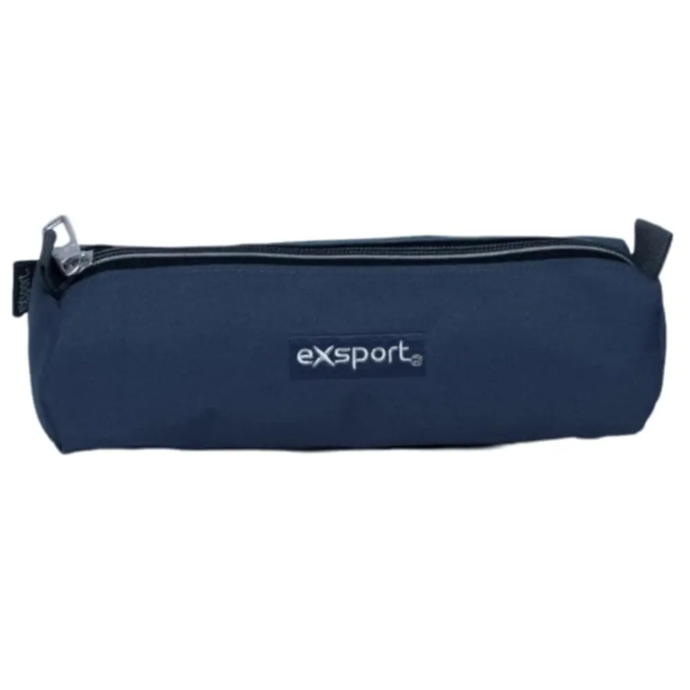 Exsport-2526579-Navy-Blue-1-Zipper-Pencil-Case Exsport 2526579 navy blue 1 zipper pencil case