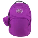Exsport 2526601 purple 4 zippers backpack