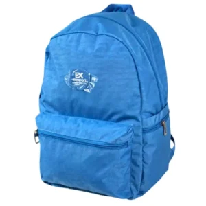 Exsport 2526603 blue 2 zippers backpack