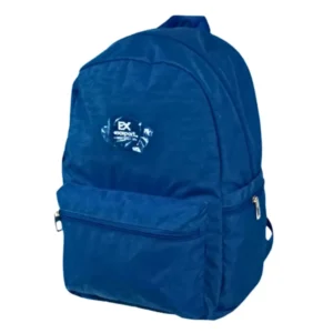 Exsport 2526603 navy blue2 zippers backpack