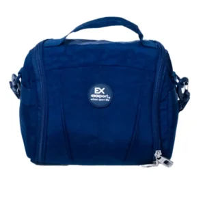 Exsport 2526606 navy blue 1 zipper lunch bag
