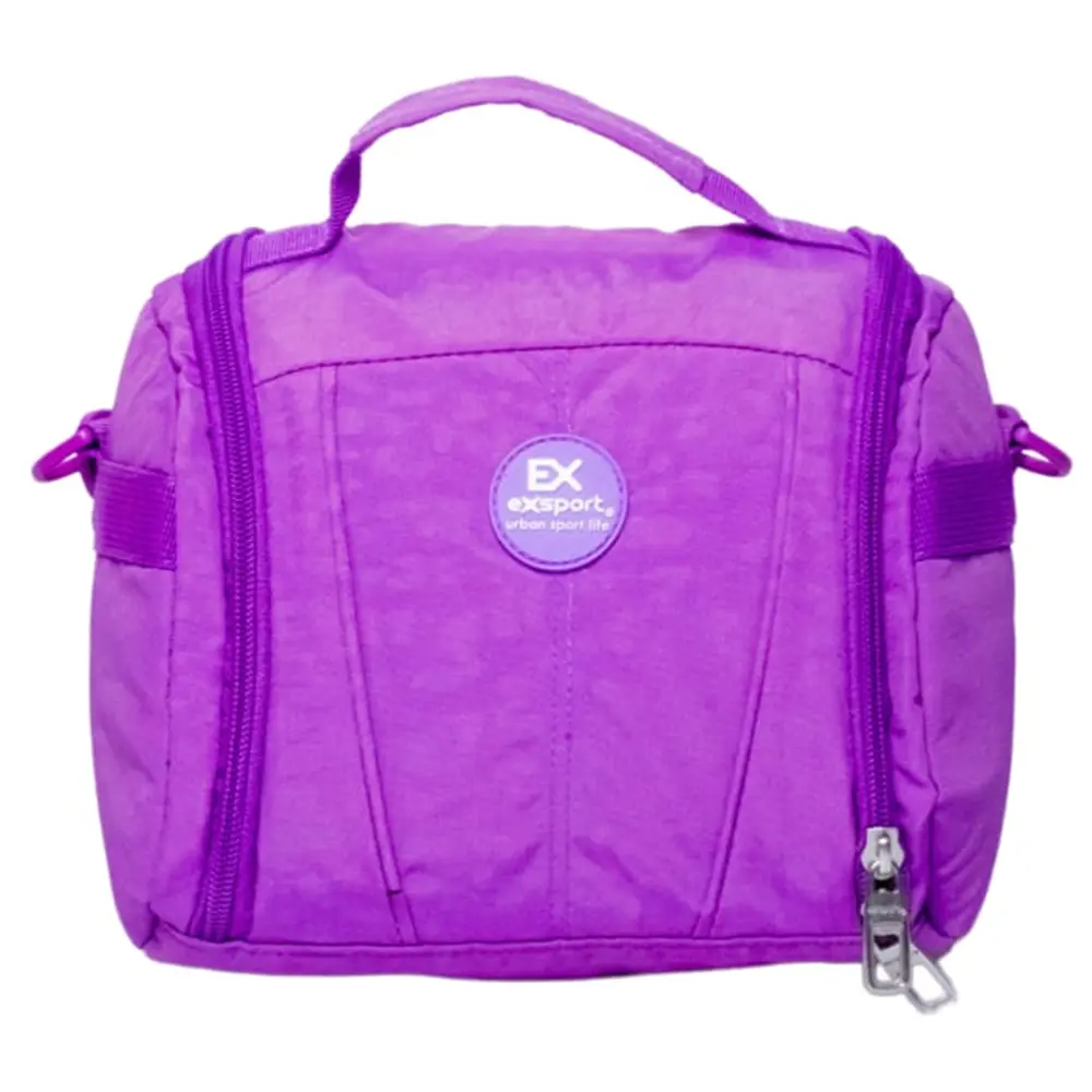 Exsport 2526606 purple 1 zipper lunch bag