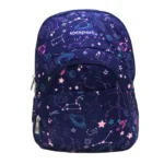 Exsport 2526911 space design 4 zippers purple backpack