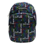 Exsport 2526912 gaming design 4 zippes black backpack