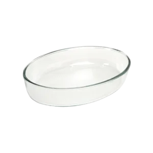 Glass 20x30x5cm pyrex oval shaped oven dish