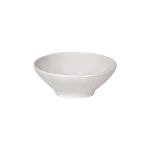 Melamine 16x10.5cm white serving elliptic bowl