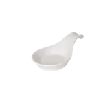 Melamine 19x9.5x5.5cm white spoon plate2