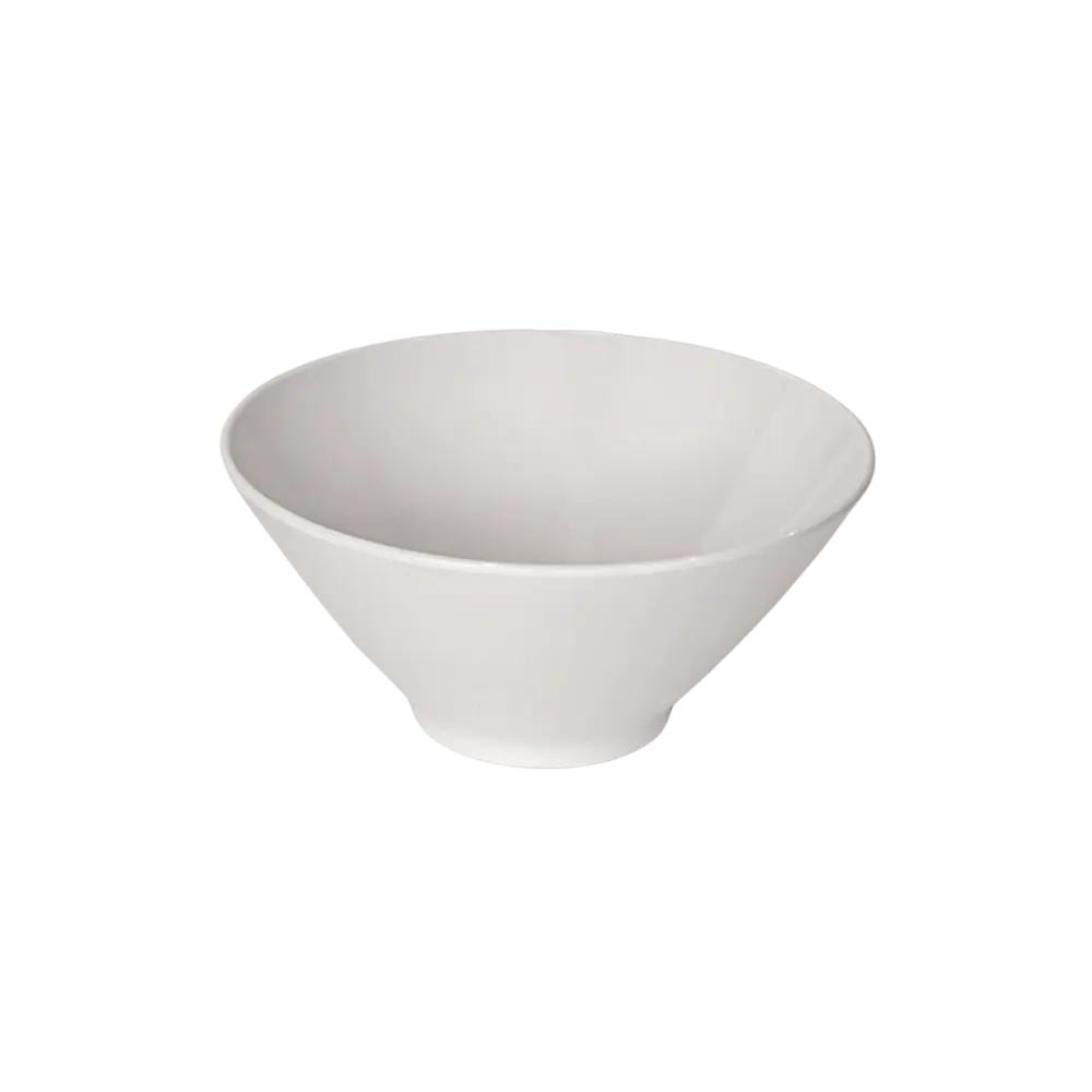 Melamine 20x10.5cm white salad bowl2