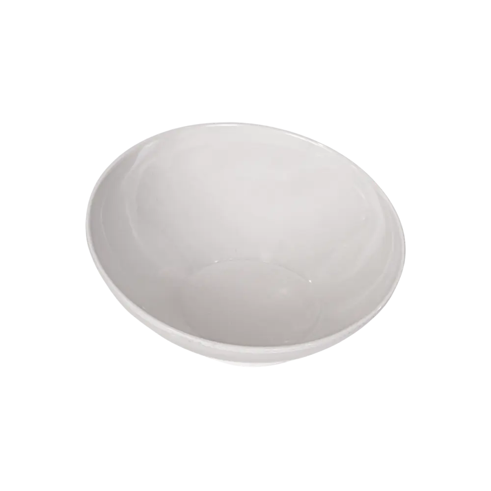 Melamine 23x12cm white serving elliptic bowl2