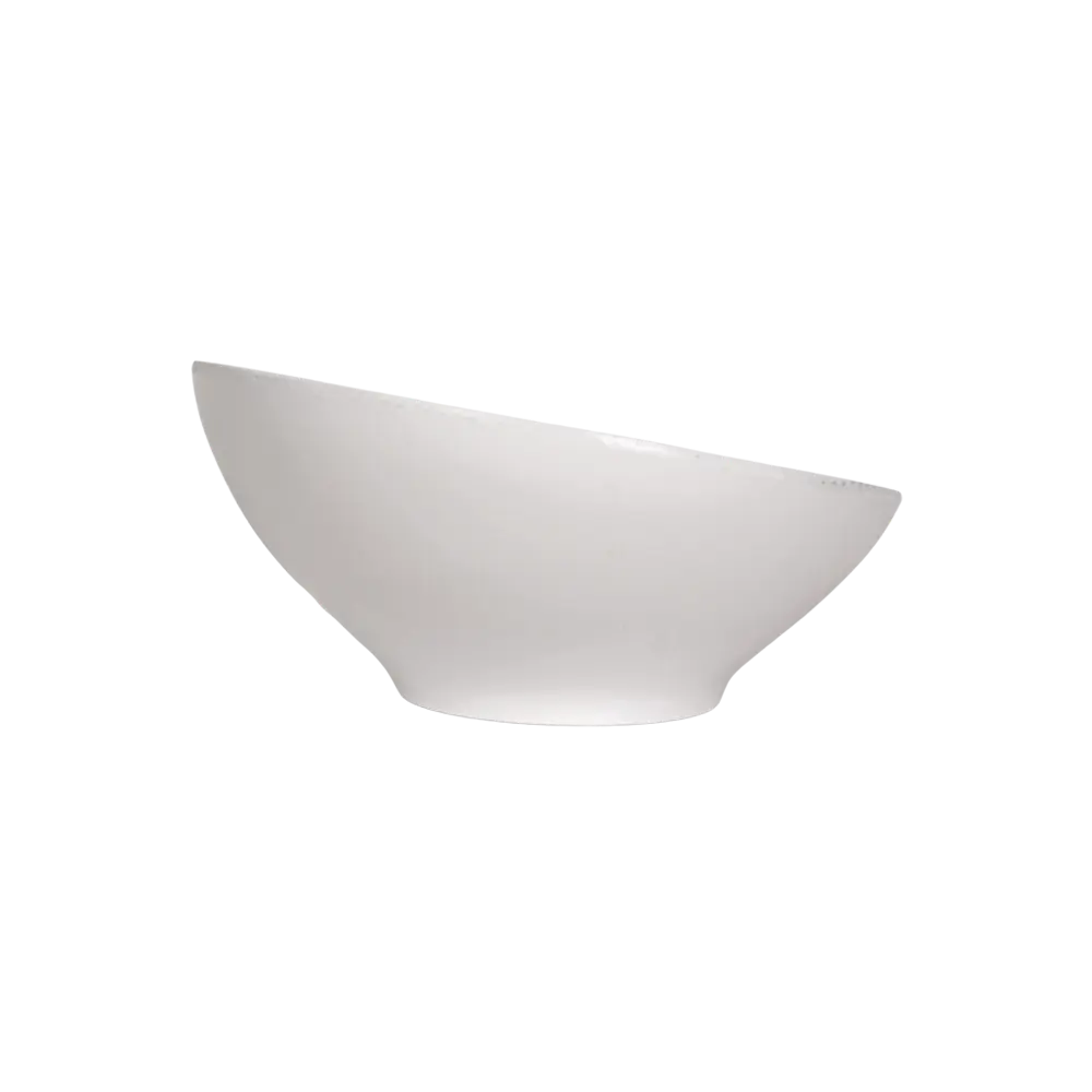 Melamine 35.5x28x17.5cm white serving bowl2