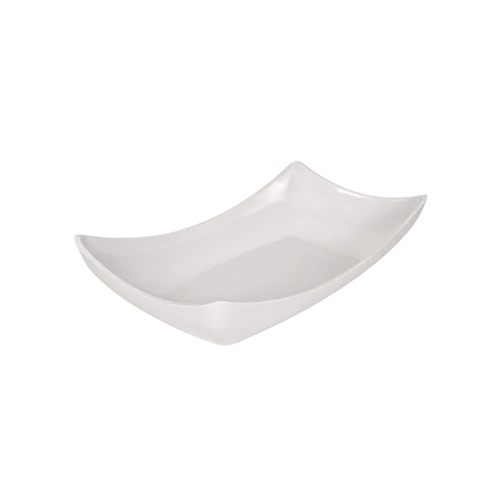 Melamine 47x26x11cm white serving buffet bowl2