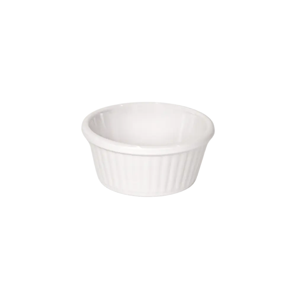 Melamine 5.8x2.7cm white mini sauce cup