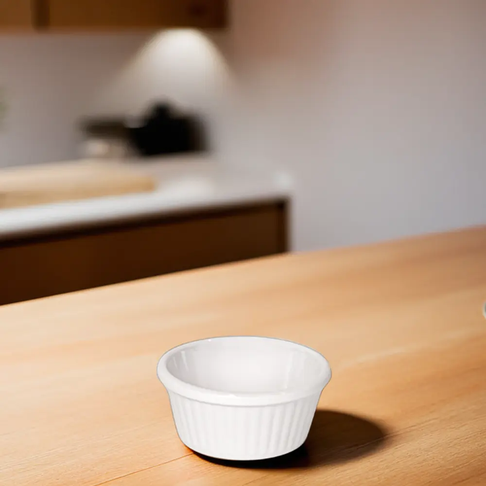 Melamine 5.8x2.7cm white mini sauce cup1