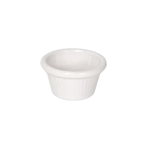 Melamine 7x4cm white mini sauce cup