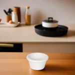 Melamine 7x4cm white mini sauce cup1