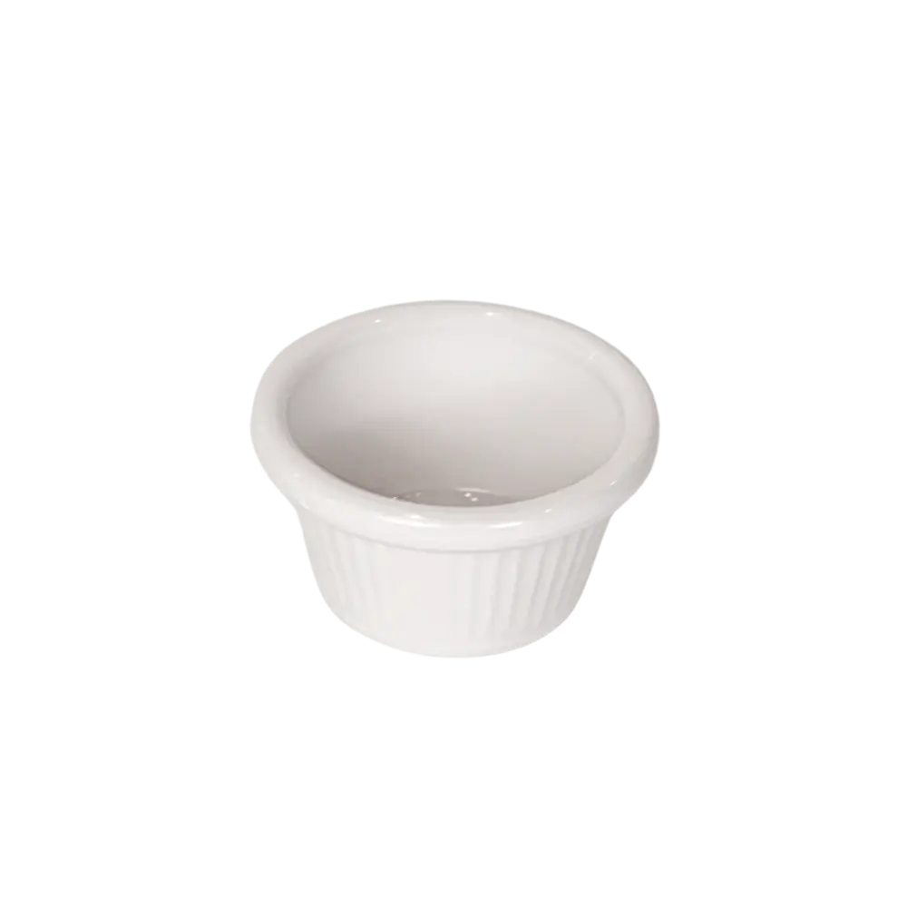 Melamine 7x4cm white mini sauce cup2