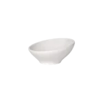 Melamine 9x8.5cm white elliptic sauce cup